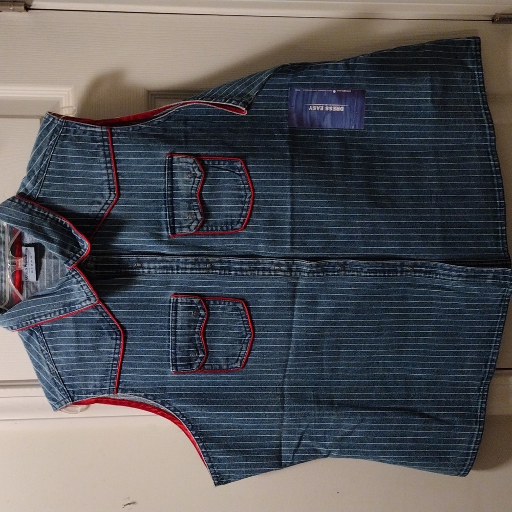 Wrangler blues Sz 2XL Denim Vest.